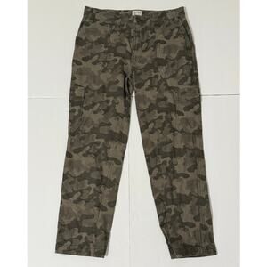 Women's J. Crew Camo Cargo Pants, Size 28